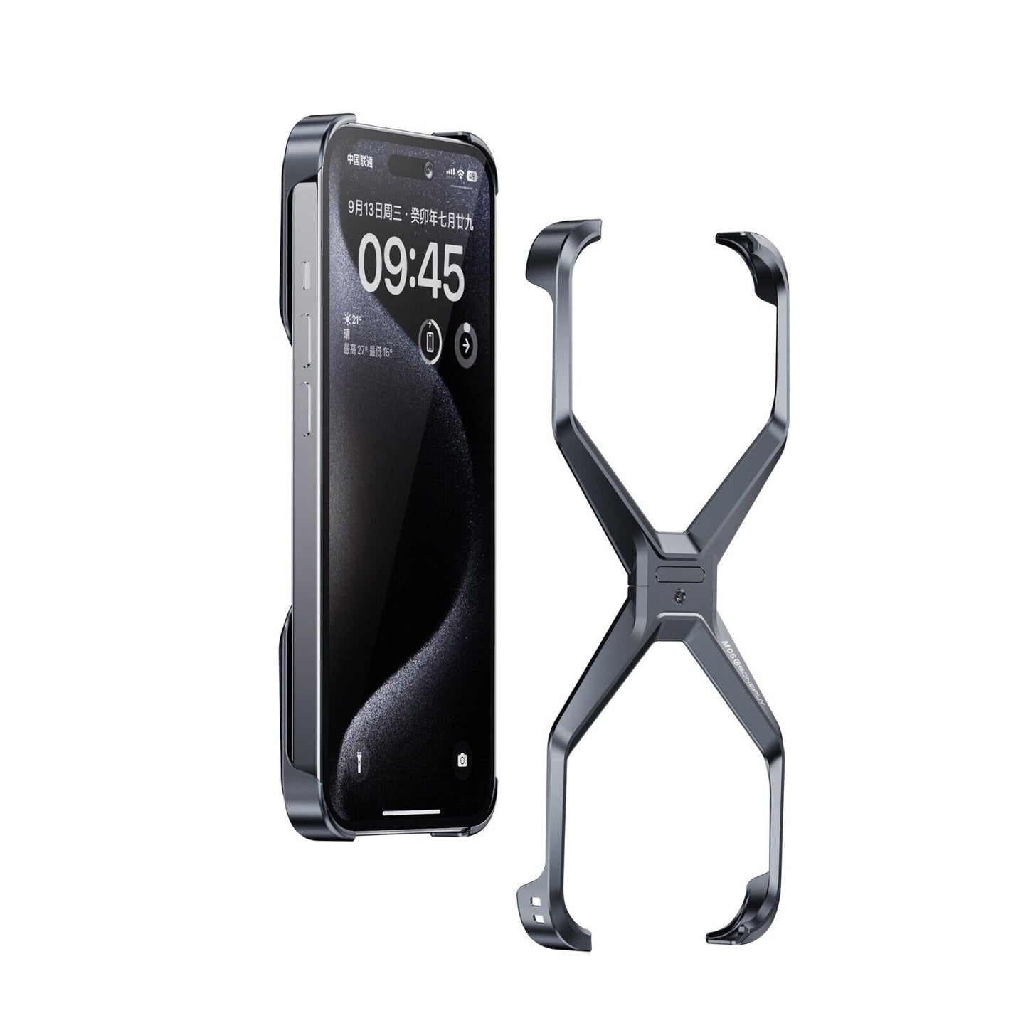 M3 Aluminum X Skeleton Case iPhone 15 Pro Series