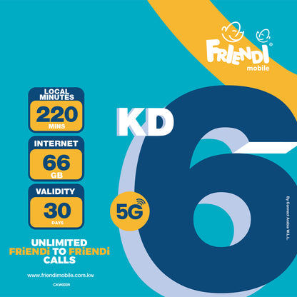 FRiENDi 6 KD 5G (30 Days Validity)