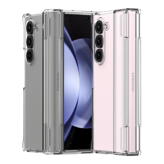 Nukin 360 Case With Side Hinge For Samsung Galaxy Z Fold 6 - Clear