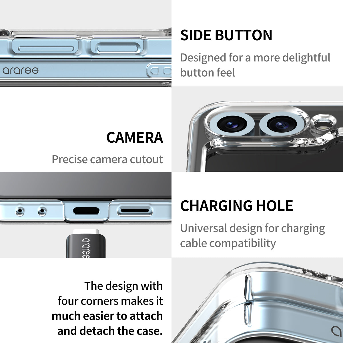 Nukin 360 Magsafe Case With Hinge Protection For Samsung Galaxy Z Flip 6